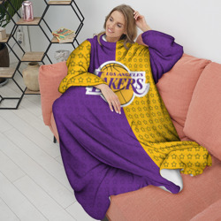 Плед с рукавами Lakers 1 - фото 2