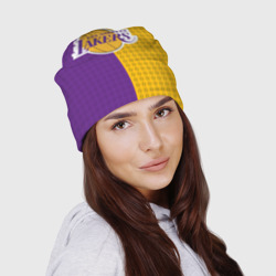 Шапка 3D Lakers 1 - фото 2