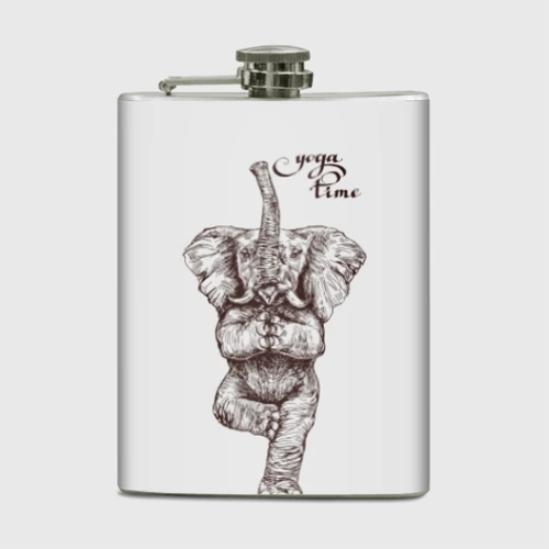 Фляга Yoga time - elephant