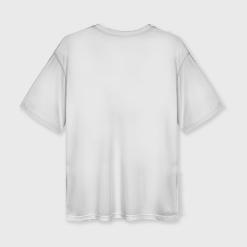 Женская футболка oversize 3D Yoga time, цвет 3D печать - фото 2