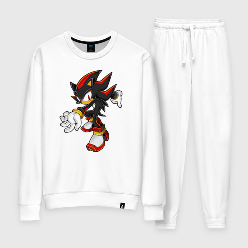 Женский костюм хлопок Shadow Sonic 2, цвет белый