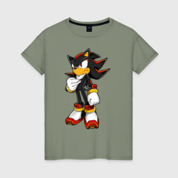 Женская футболка хлопок Shadow Sonic 3