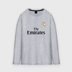 Женский лонгслив oversize хлопок Benzema Real