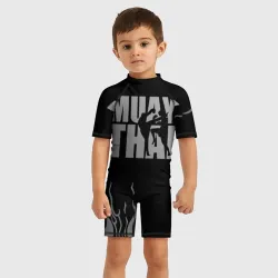 Детский купальный костюм 3D Muay Thai - фото 2