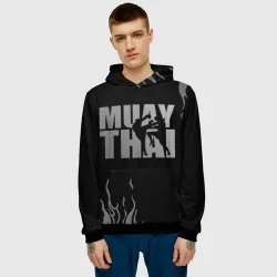 Мужская толстовка 3D Muay Thai - фото 2
