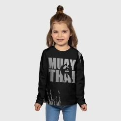 Детский лонгслив 3D Muay Thai - фото 2