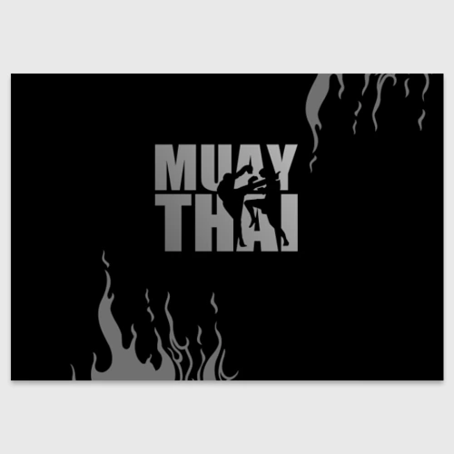 Поздравительная открытка Muay Thai