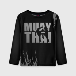 Детский лонгслив 3D Muay Thai