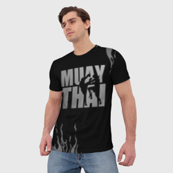 Мужская футболка 3D Muay Thai - фото 2