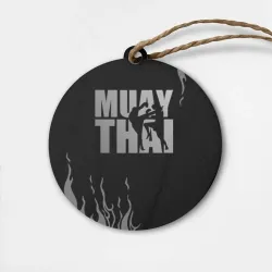 Деревянная игрушка круг Muay Thai