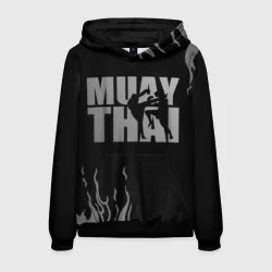 Мужская толстовка 3D Muay Thai