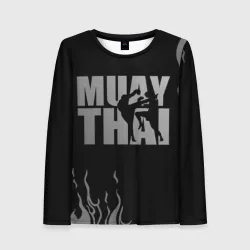 Женский лонгслив 3D Muay Thai