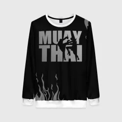 Женский свитшот 3D Muay Thai