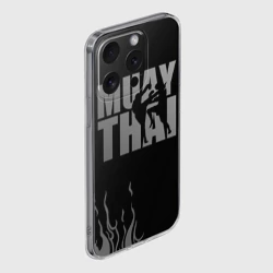 Чехол для iPhone 15 Pro силиконовый с защитой камеры Muay Thai - фото 2