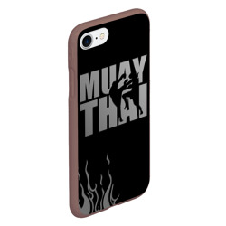 Чехол для iPhone 7/8 матовый Muay Thai - фото 2