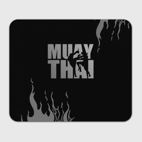 Прямоугольный коврик для мышки Muay Thai