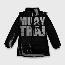 Зимняя куртка для девочек 3D Muay Thai