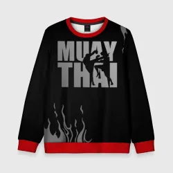 Детский свитшот 3D Muay Thai