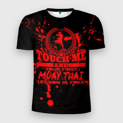 Мужская футболка 3D Slim Muay Thai
