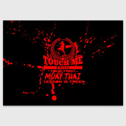 Muay Thai – Поздравительная открытка с принтом купить