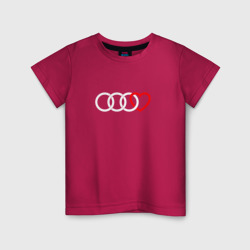 Детская футболка хлопок Audi