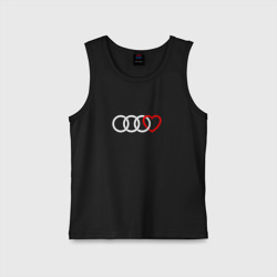 Детская майка хлопок Audi