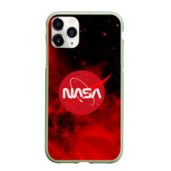 Чехол для iPhone 11 Pro матовый NASA