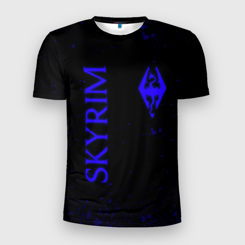 Мужская футболка 3D Slim SKYRIM (5), цвет 3D печать