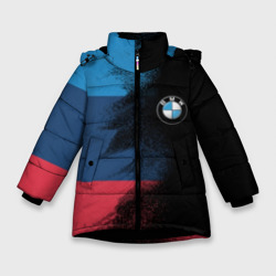 Зимняя куртка для девочек 3D BMW