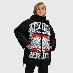 Женская зимняя куртка Oversize Muay Thai - фото 2