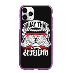 Чехол для iPhone 11 Pro Max матовый Muay Thai