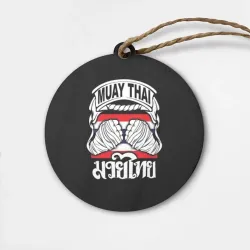Деревянная игрушка круг Muay Thai