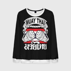Мужской свитшот 3D Muay Thai