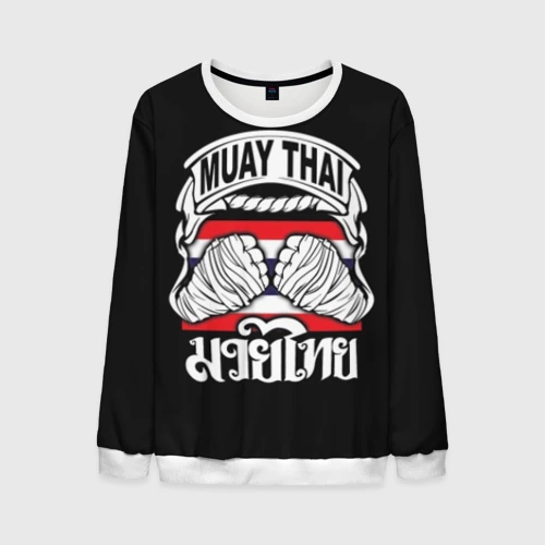 Мужской свитшот 3D Muay Thai