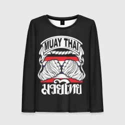 Женский лонгслив 3D Muay Thai