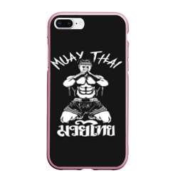 Чехол для iPhone 7Plus/8 Plus матовый Muay Thai