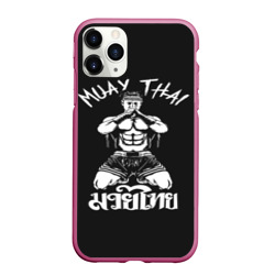 Чехол для iPhone 11 Pro Max матовый Muay Thai