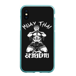 Чехол для iPhone XS Max матовый Muay Thai