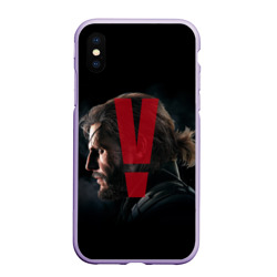 Чехол для iPhone XS Max матовый Metal gear solid 5