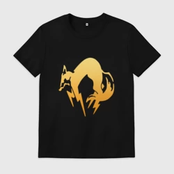 Мужская футболка хлопок Metal gear solid FOX