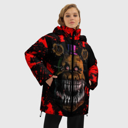 Женская зимняя куртка Oversize Five Nights At Freddy\'s - фото 2