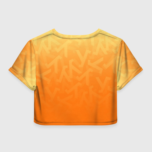 Женская футболка Crop-top 3D HALF-LIFE, цвет 3D печать - фото 2