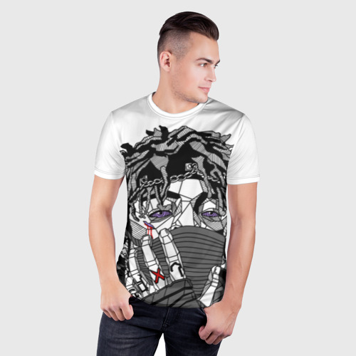 Мужская футболка 3D Slim Scarlxrd, цвет 3D печать - фото 3