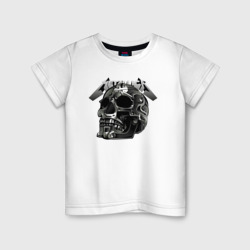 Детская футболка хлопок Metallica - metal skull