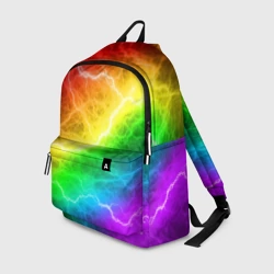 Рюкзак 3D Rainbow thunder радужные молнии
