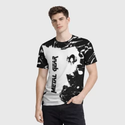 Мужская футболка 3D Metal gear solid - фото 2