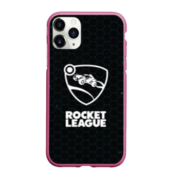 Чехол для iPhone 11 Pro Max матовый Rocket league