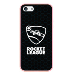 Чехол для iPhone 5/5S матовый Rocket league