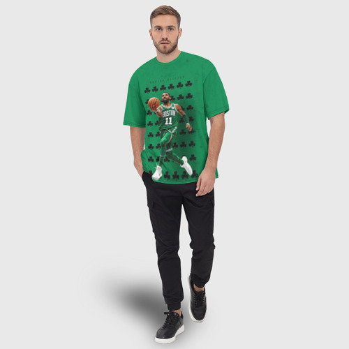 Мужская футболка oversize 3D Кайри Ирвинг 11, цвет 3D печать - фото 5