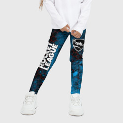 Детские леггинсы 3D Rocket league - фото 2